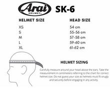 Load image into Gallery viewer, Arai SK6 Helmet