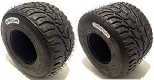 New Vega W6 Rain Tires, set. Mounted on Used Rims